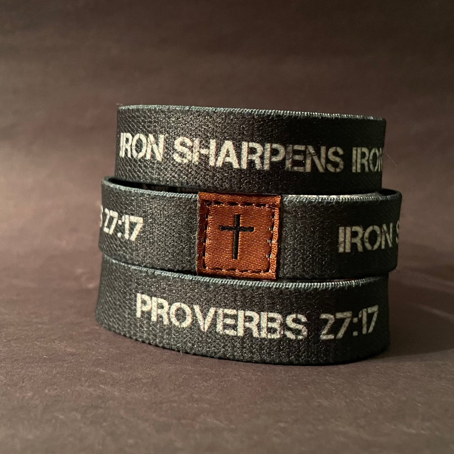 Iron Sharpens Iron Wristband