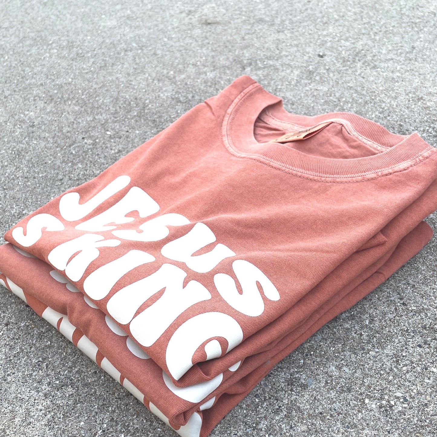 Jesus is King Tee - Pumpkin Spice