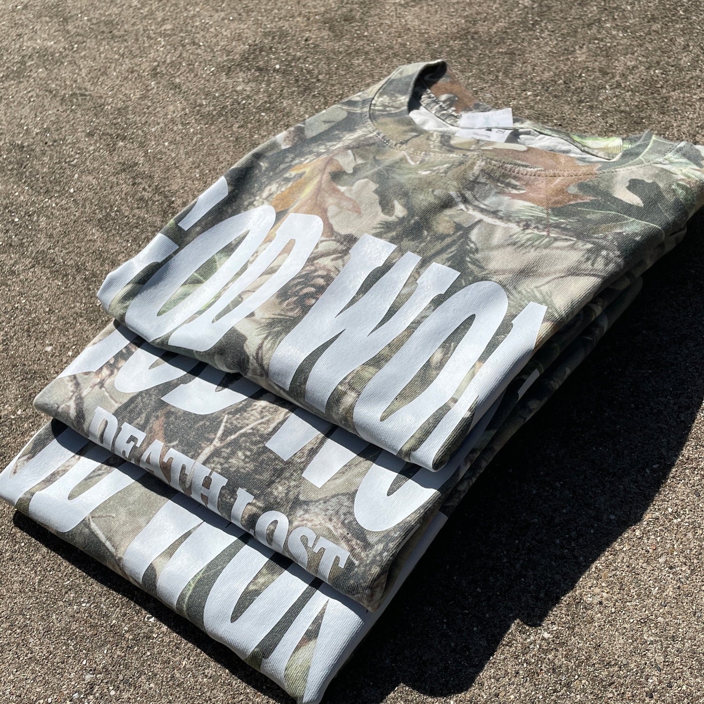 God Won Tee - Vintage Wooded Camo
