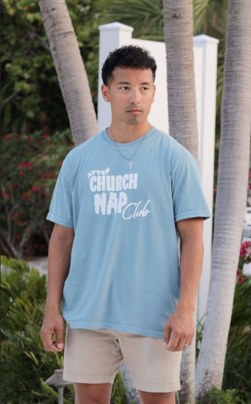 After Church Nap Club Tee