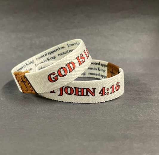 God is Love Wristband