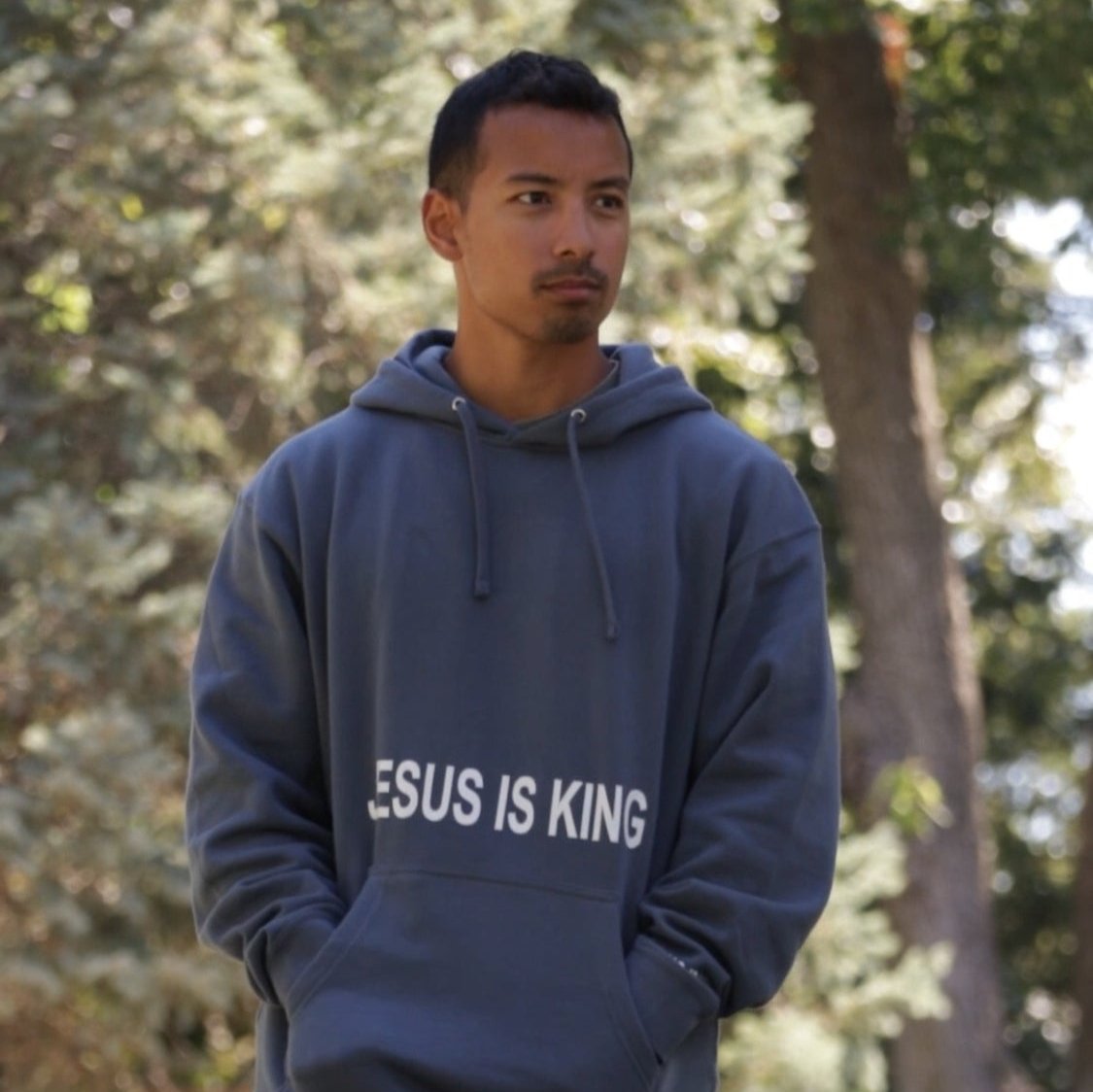 Jesus is King Lowline Midweight Hoodie