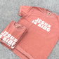 Jesus is King Tee - Pumpkin Spice