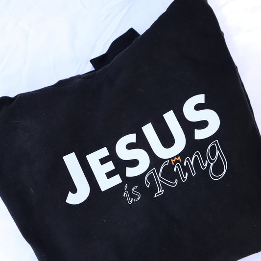 Jesus is King mini crown Hoodie