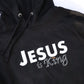 Jesus is King mini crown Hoodie